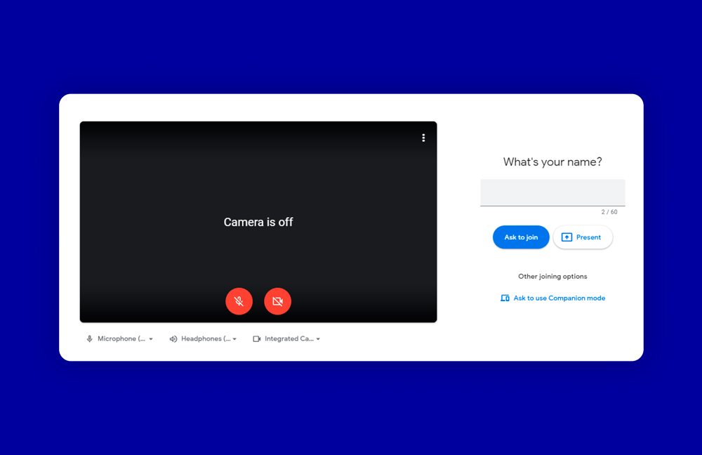 Joining a video call with Paysera
